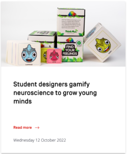 Swinburne Student designers gamify neuroscience to grow young minds